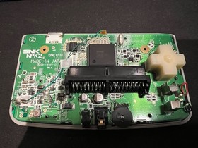 SNK Neo Geo Pocket Color Silver with IPS Screen Mod + KOF R2