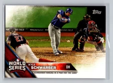 2016 Topps World Series Champions - Kyle Schwarber #WS-3 (RC)