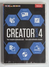 Corel Roxio Creator NXT Pro 4 Complete Multimedia Suite, New Factory Sealed 