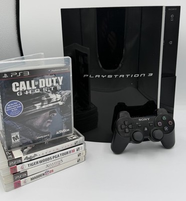 Sony PS3 Fat CECHK01 320GB HDD Refurbished Bundle Arctic MX-6 SIXASIS 5 Games