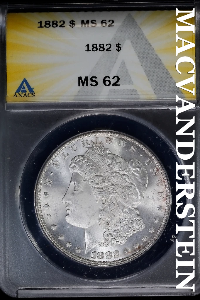 MS 62 Graded Morgan US Dollars for sale | eBay