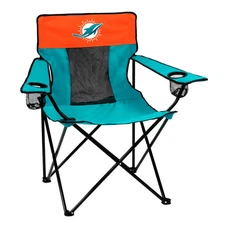 Miami Dolphins Logo Brands NFL Elite Camping Chair