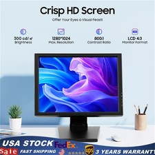 17in LCD Touchscreen Monitor Adjustable Angle LCD Display - 4:3, 5ms, 1280x1024