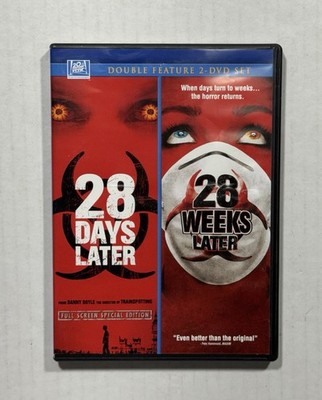 28 Days Later & 28 Weeks Later Double Feature (DVD, 2009) V.G.