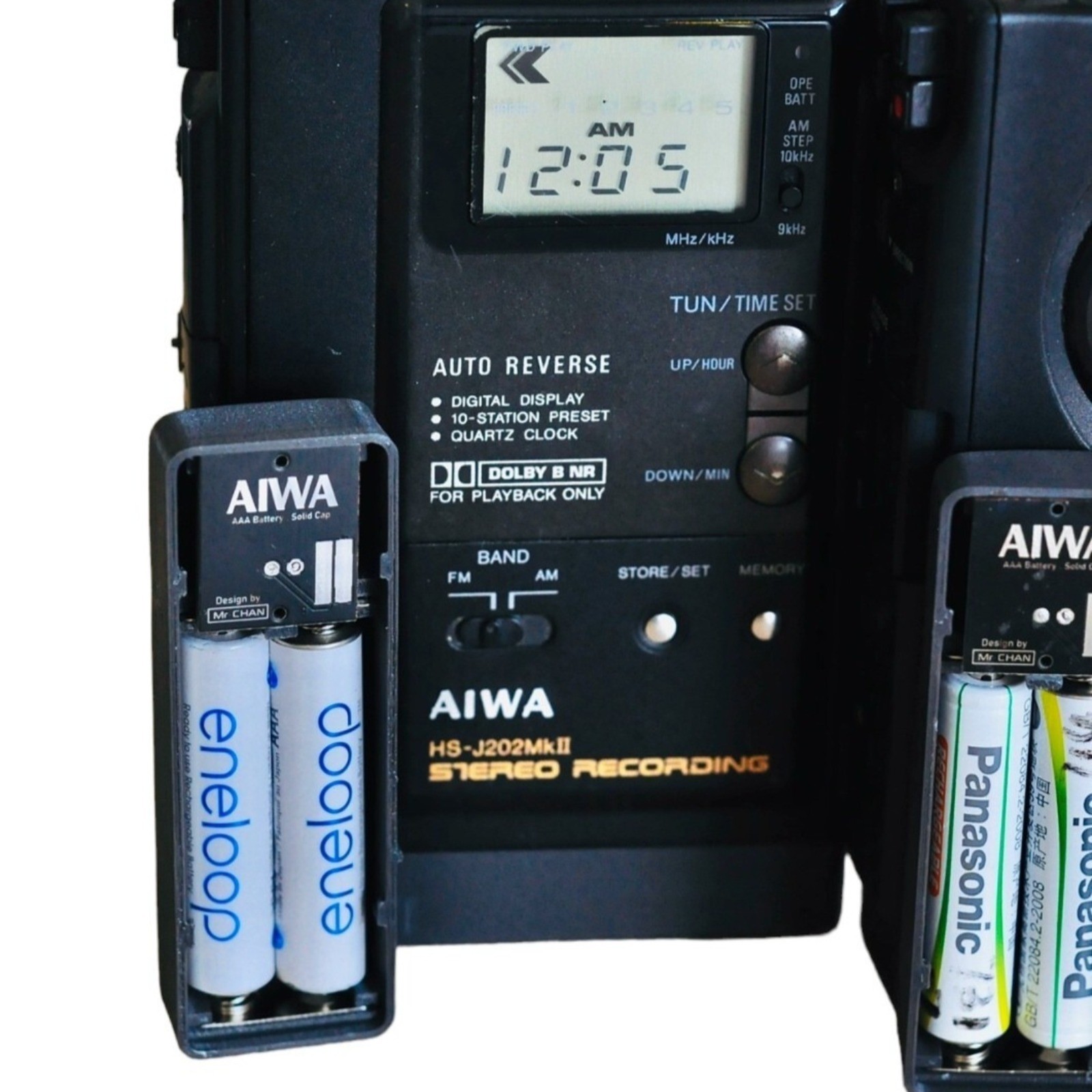AAA Attachment Battery Case For AIWA HS-T80 T88 T303 T888 J202 J303 J505 J707