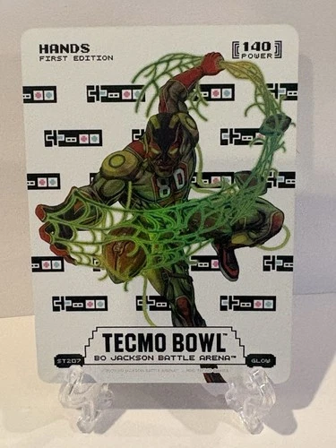 Bo Jackson Battle Arena Tecmo Bowl #ST207 Hands Glow Sore Thumb Jerry Rice