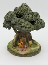 Figura de porcelana fundida en frío Danbury Mint Pooh’s House Winnie The Pooh Disney