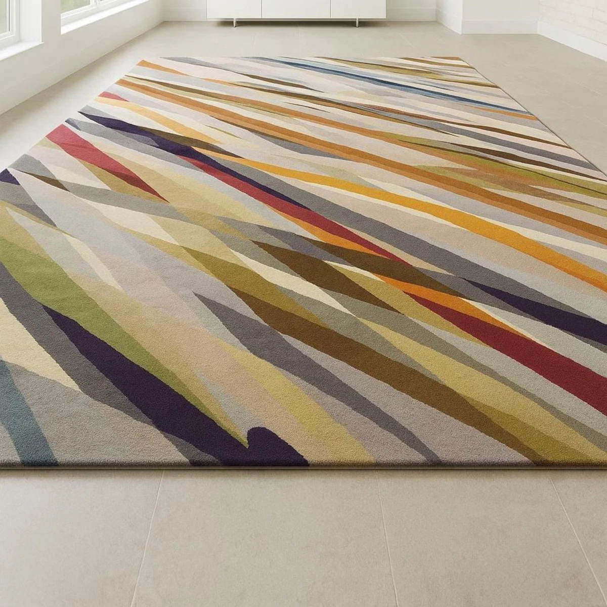 Tapis modernes multicolores pour la maison