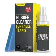 PRO-SPIN Table Tennis Rubber Cleaning Kit - Ping Pong Paddle Cleaner 200ml ...