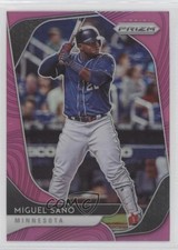 2020 Panini Prizm Tier II Mega Box Pink Prizm Miguel Sano #109 0y59