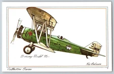 Boeing Model 95 Vintage Airplane Postcard NEAR MINT ANDERSON ART