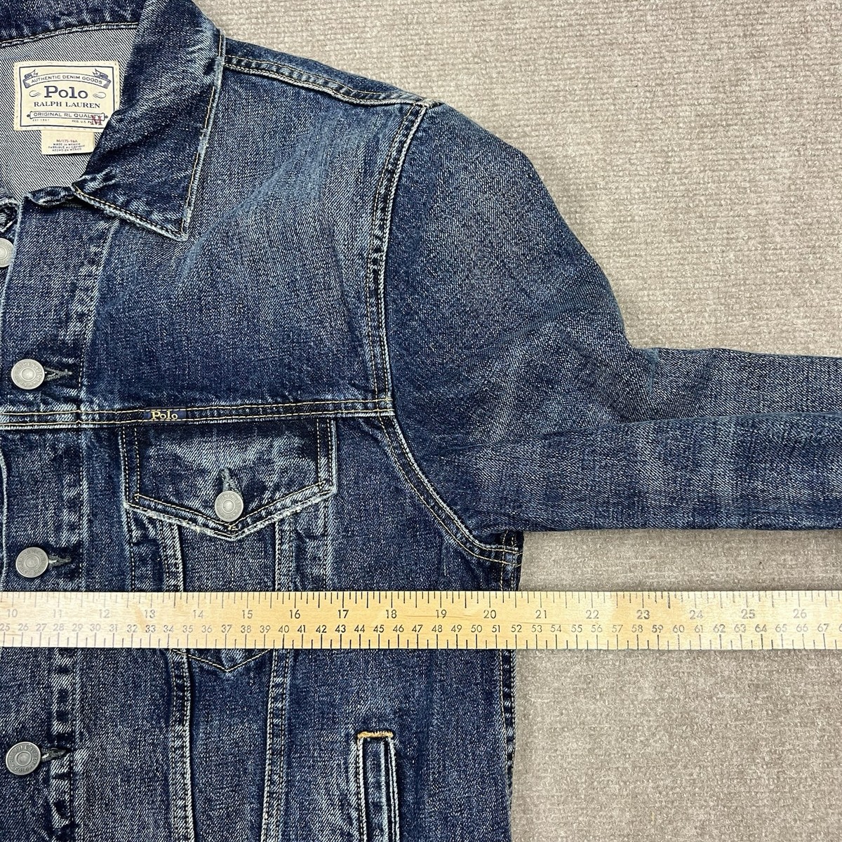 Polo Ralph Lauren Denim Jean Trucker Jacket Type 3 Mens Polo Ralph Lauren Denim Jean Trucker Jacket Type 3 Mens