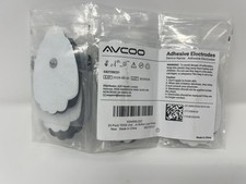 20-Pack Replacement TENS Unit Pads, Snap Electrodes, Latex-Free, 3.5Mm Lead Wire