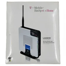 Linksys T-Mobile HotSpot @ Home Wireless Router WRTU54G-TM with Box