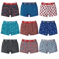 Men’s Boxers 9-Pack – Stretchy Comfort, Fun Character Prints, UK Sizes S-XXL