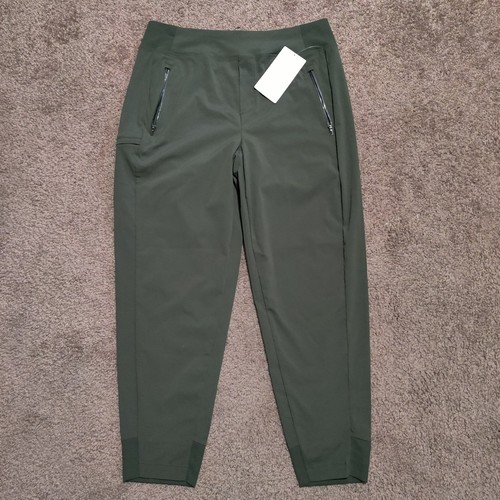 NWT Athleta Trekkie North Jogger Women's 10 / P Aspen Olive Hiking Pants New - Picture 2 of 10