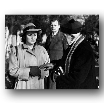 Joseph Cotten, Alida Valli Photo 8x10 The Third Man Film 1949 Publicity Still