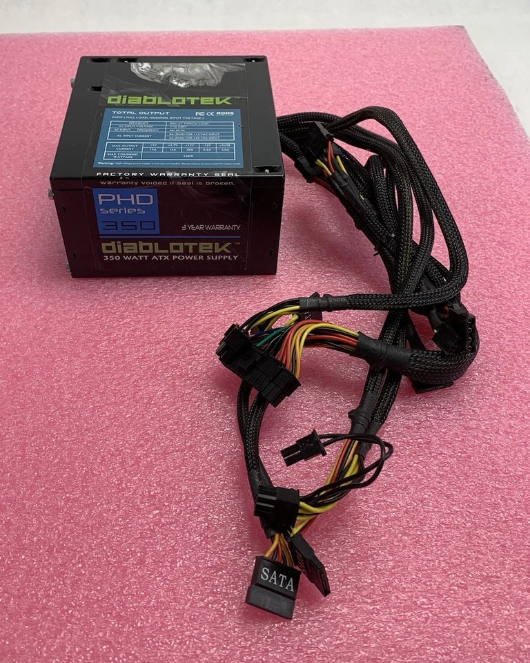 Diablotek PHD Series 350 350W Power Supply - Image 2 of 4
