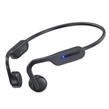 Open Ear Bone Conduction Headphones Earless Earbuds Wireless Bluetooth with M...