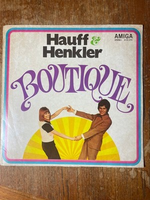 Hauff & Henkler   Boutique LP Vinyl AMIGA 1971 Germany