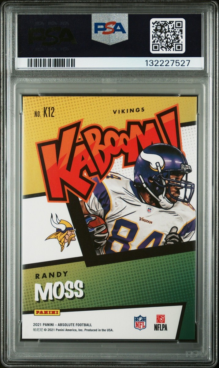 2021 PANINI ABSOLUTE KABOOM! #K12 RANDY MOSS PSA 9 | eBay