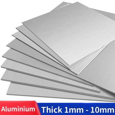 Aluminium Sheet Flat Plate 1mm 2mm 3mm 4mm 5mm 8mm 10mm Thick Grades 1060