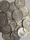 20 Coin Roll of 90% Silver Half Dollars ($10 Face Value) SKU40