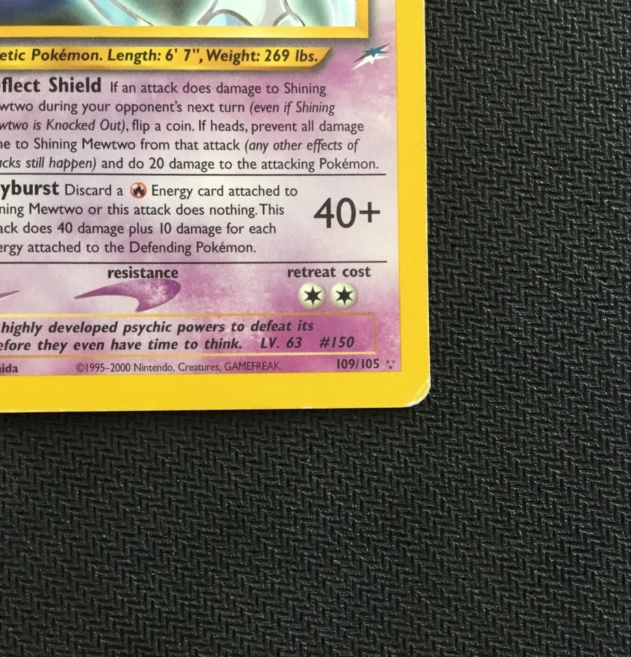 Shining Mewtwo 109/105 Neo Destiny Holo - Image 3 of 4