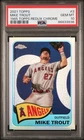 2021 Topps #TH65-3 Mike Trout 1965 Topps Redux Chrome PSA 10