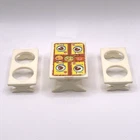 White Picnic Table Set A Frame Benches 990 Vintage Fisher Price Little People