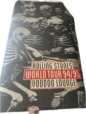 1994 Rolling Stones Voodoo Lounge World Tour Poster 40X58 inches