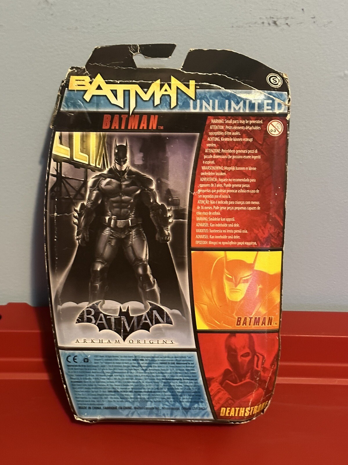 2013 Mattel DC Comics Batman Unlimited Arkham Origins Action Figure Sealed