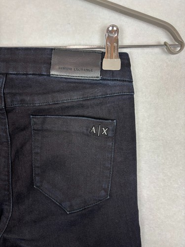 A/X Armani Exchange Womens Jeans Size 0R Mid Rise Skinny Ankle Denim Casual - Picture 8 of 10