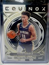 2022-23 OBSIDIAN EQUINOX DYSON DANIELS RC #11 YELLOW ELECTRIC ETCH /10 PELICANS