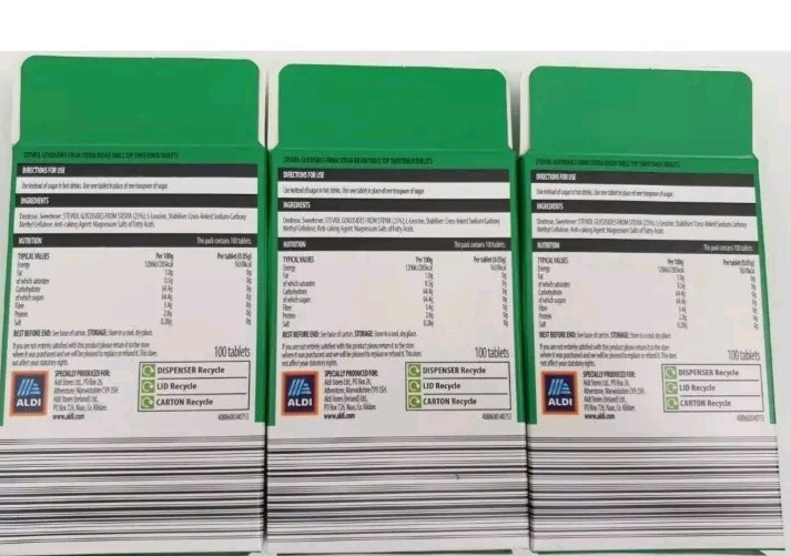 300 Stevia Sweetener Tablets Zero Calories Diet Weight Loss Sugar