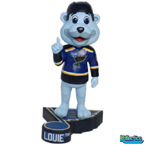Louie St. Louis Blues Mascot Logo Base Bobblehead NHL eBay