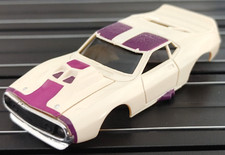 AMC Javelin Pro Stock White JL XtracTion SlotCar SnapOn BODY for AFX autoworld
