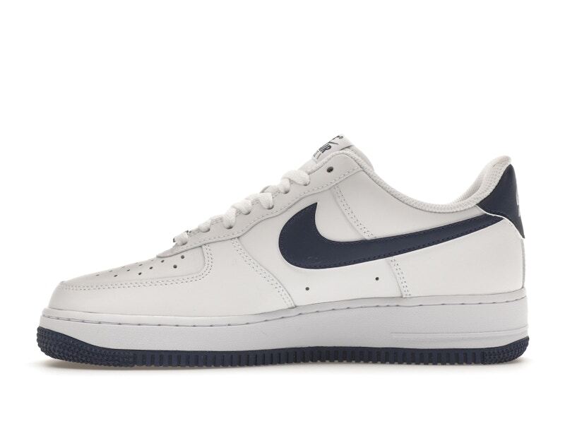 Nike Air Force 1 '07 White Midnight Navy FJ4146-104 Men's Sizes | eBay