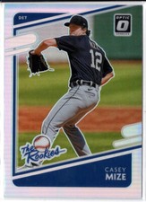 2021 Donruss Optic CASEY MIZE THE ROOKIES SILVER HOLO PRIZM Detroit Tigers