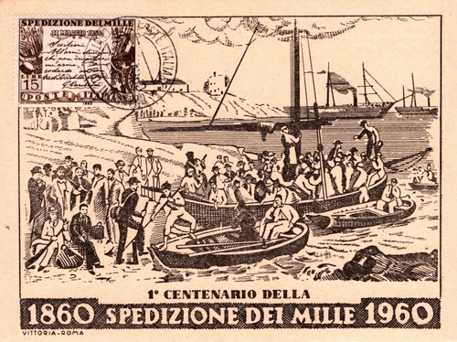 REPUBLIC 1960 - Centenary of the Expedition of the Thousand (FDC)