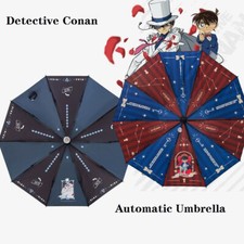 Anime Detective Conan Official Kaitou Kiddo Automatic Umbrellas with Flashlight