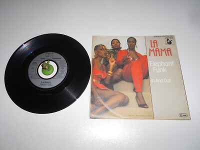 La Mama - Elephant Funk (1982) Vinyl 7` inch Single Vg +++