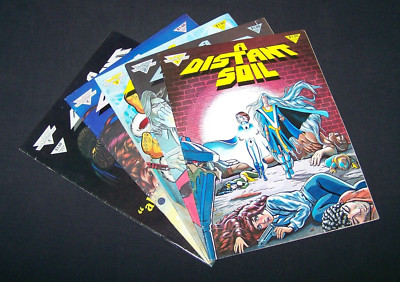 A DISTANT SOIL #1-5 1983 (WARP GRAPHICS) Richard Pini & Colleen Doran B&W comic