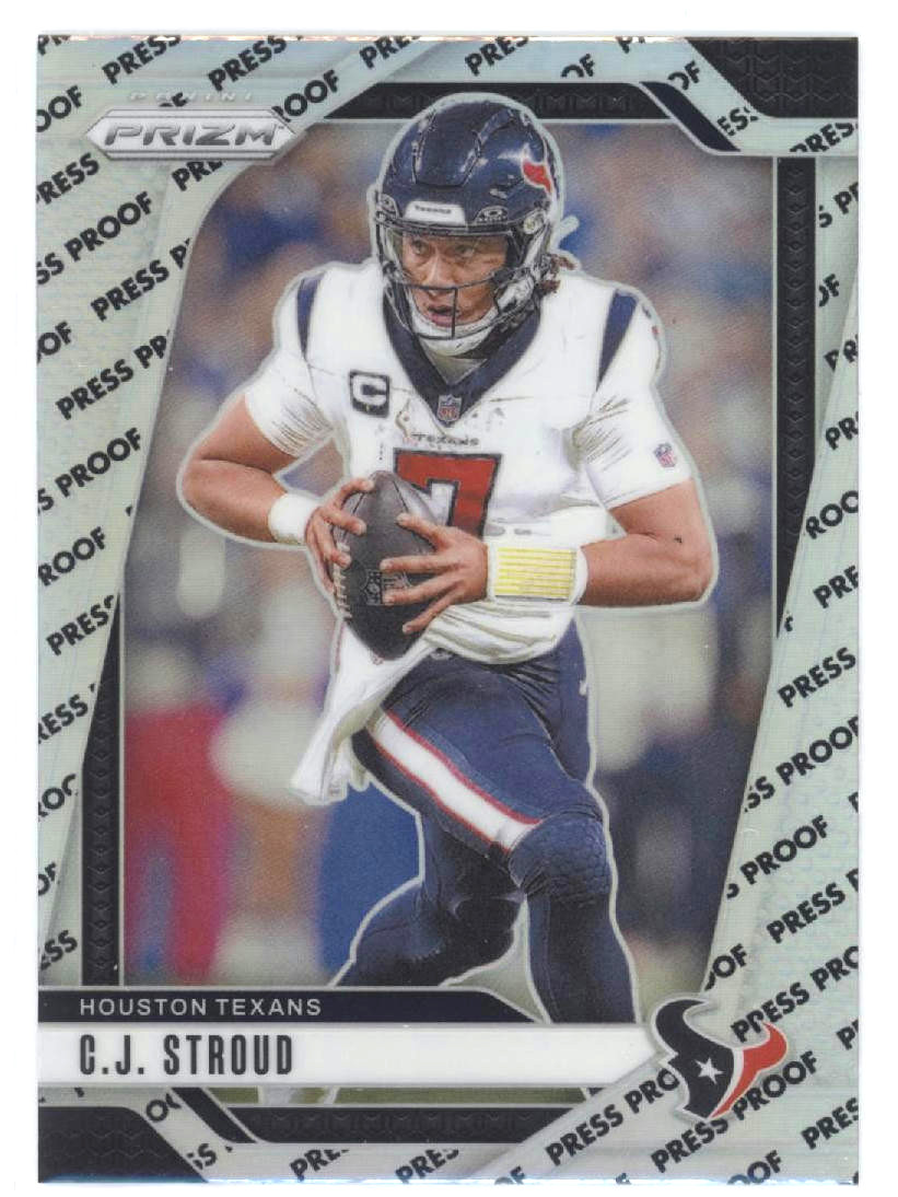 2024 Panini Prizm C.J. Stroud Press Proof Houston Texans #111