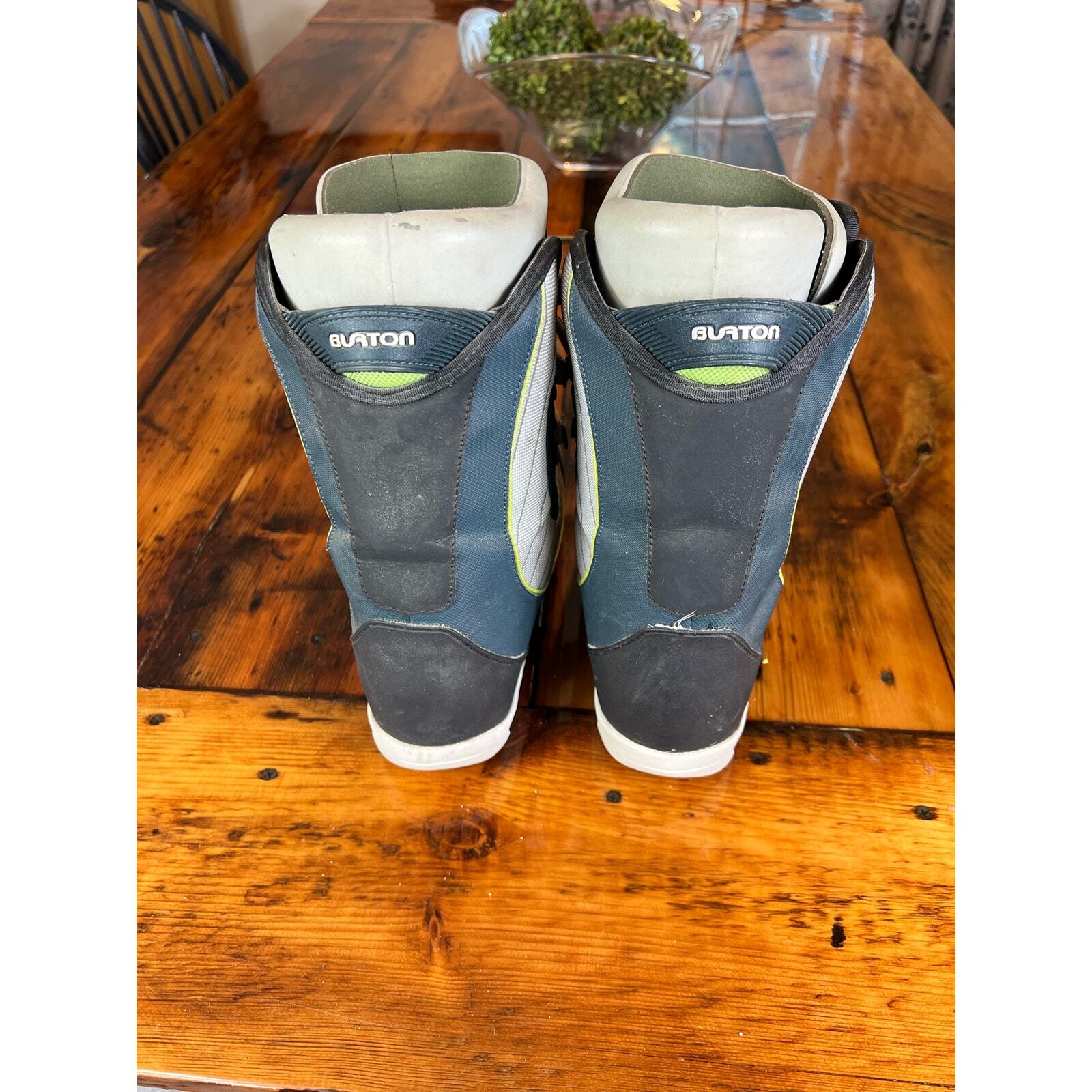 Vintage Men's Burton Lace Up MOTO Snowboard Boots image 2