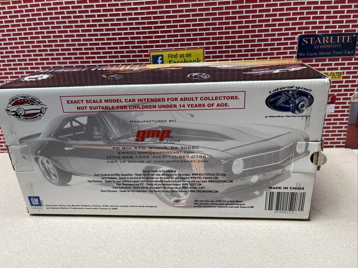 ミニカー GMP Holeshot Aussie 1969 Drag Camaro GMP 1/18 HOLESHOT AUSSIE 1969 DRAG CAMARO | eBay