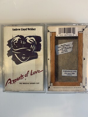 Aspects of Love Original London Cast (2 Cassette Tapes)