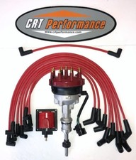 1991-1995 Ford 5.0l 302 Efi Distributor 45k Coil Red Hp Spark Plug Wires