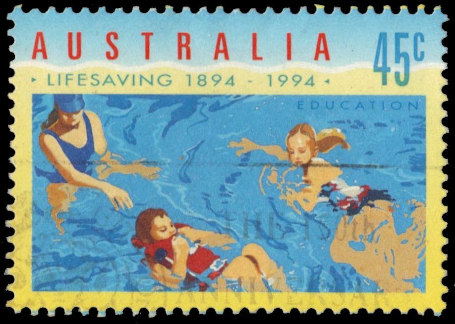 AUSTRALIA 1362 (SG1440) - Royal Life Saving Society 100th