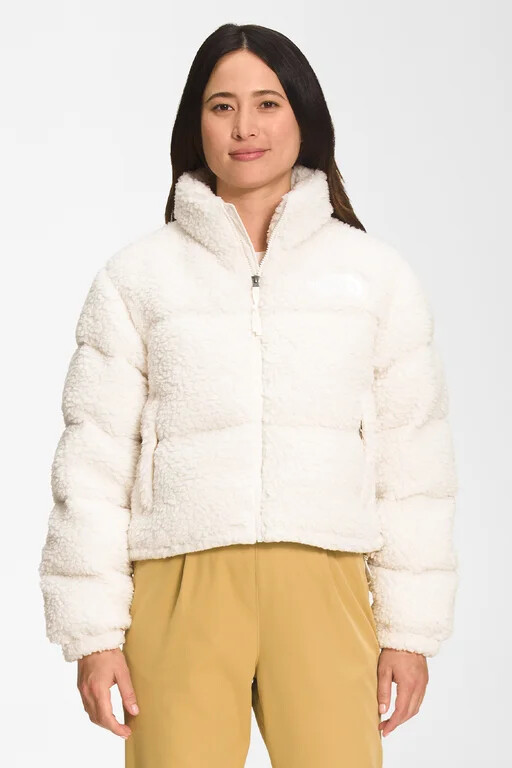 The North Face High Pile Nuptse NF0A7WSKN3N Women's Gardenia White